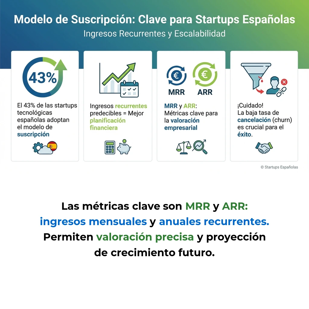Subscription Model: Ingresos Recurrentes y Escalabilidad en Startups - Cómo el modelo de suscripción genera ingresos predecibles y facilita el crecimiento escalable - Carousel Image