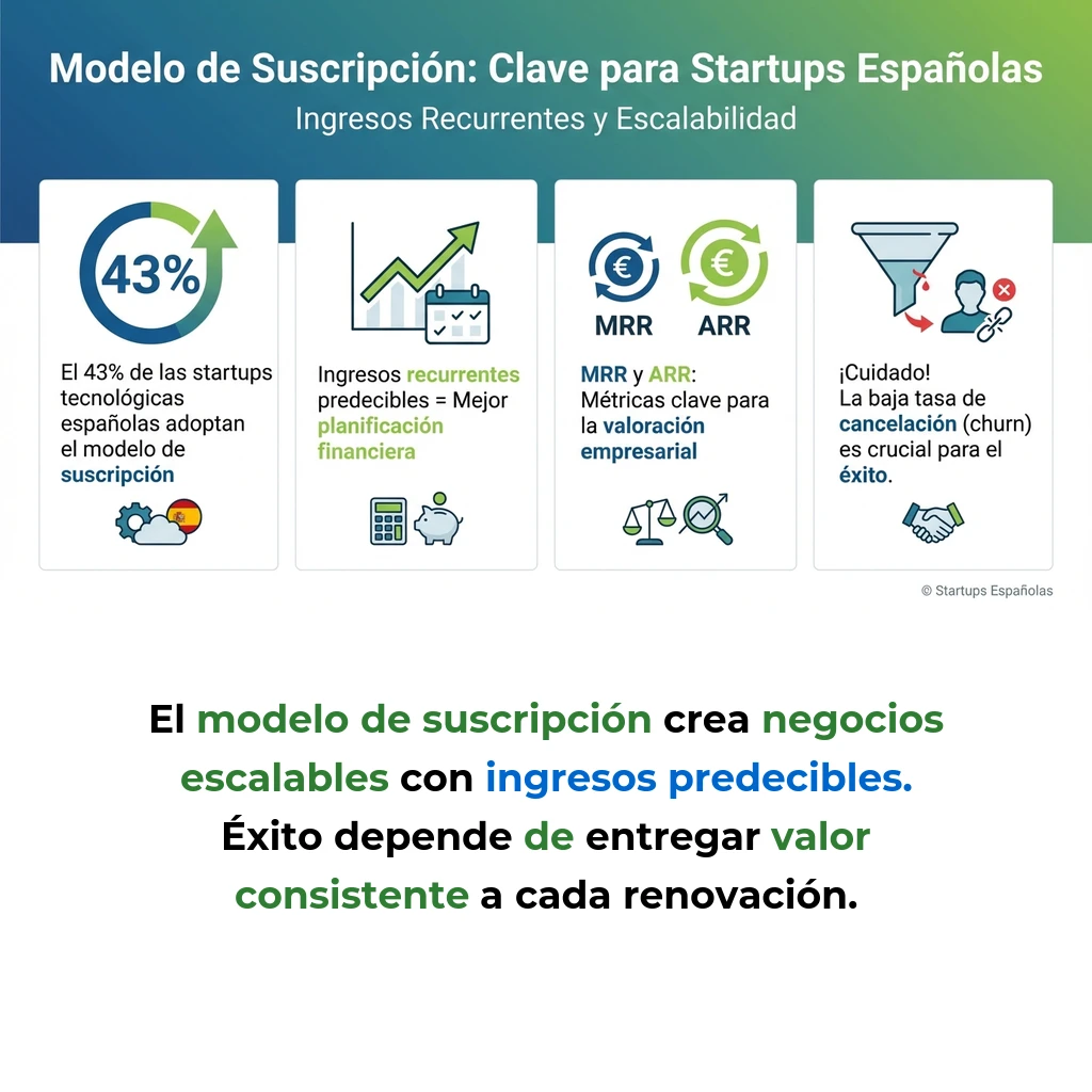 Subscription Model: Ingresos Recurrentes y Escalabilidad en Startups - Cómo el modelo de suscripción genera ingresos predecibles y facilita el crecimiento escalable - Carousel Image