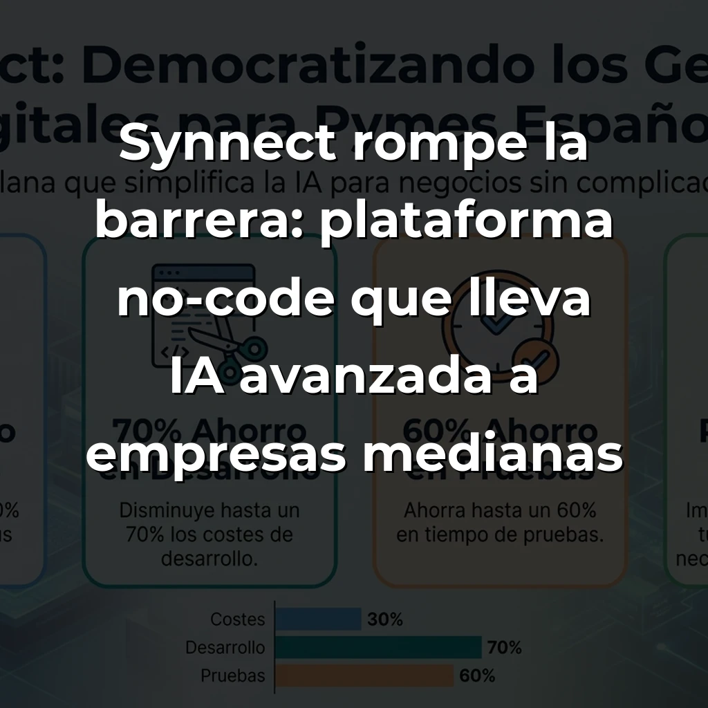 Synnect: La startup sevillana que democratiza los gemelos digitales para pymes españolas sin complicaciones técnicas - Mientras gigantes tech venden soluciones millonarias a corporaciones, esta startup andaluza lleva IA y gemelos digitales accesibles a empresas medianas con presupuestos reales. - Carousel Image