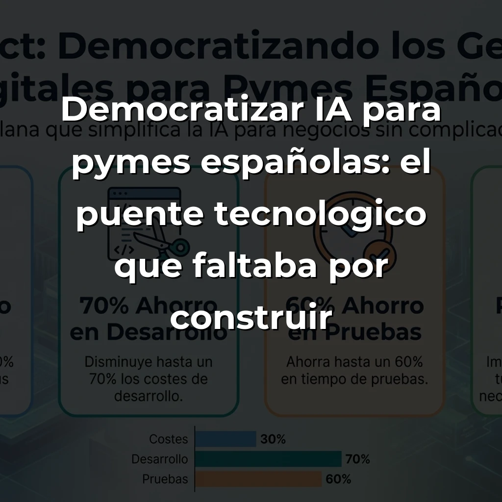Synnect: La startup sevillana que democratiza los gemelos digitales para pymes españolas sin complicaciones técnicas - Mientras gigantes tech venden soluciones millonarias a corporaciones, esta startup andaluza lleva IA y gemelos digitales accesibles a empresas medianas con presupuestos reales. - Carousel Image