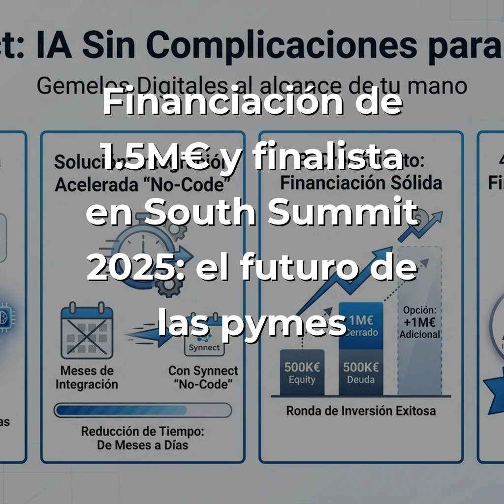 Synnect: La startup que democratiza la IA para pymes españolas con gemelos digitales sin complicaciones - La inteligencia artificial accesible que está transformando empresas tradicionales en 2025 - Carousel Image