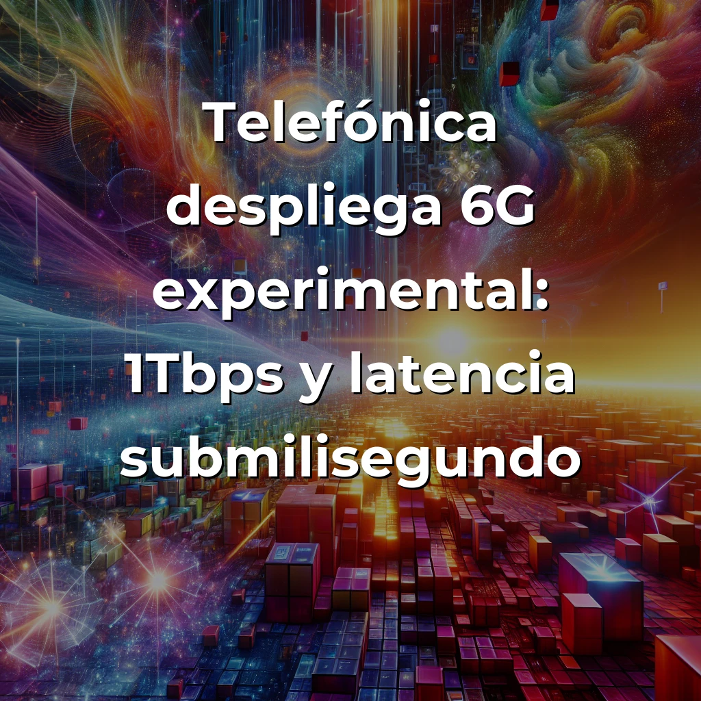 Tech y IA News 24/11: Telefónica 6G 1Tbps, NVIDIA DGX Petaflop, Microsoft Quantum Stable - - - Carousel Image