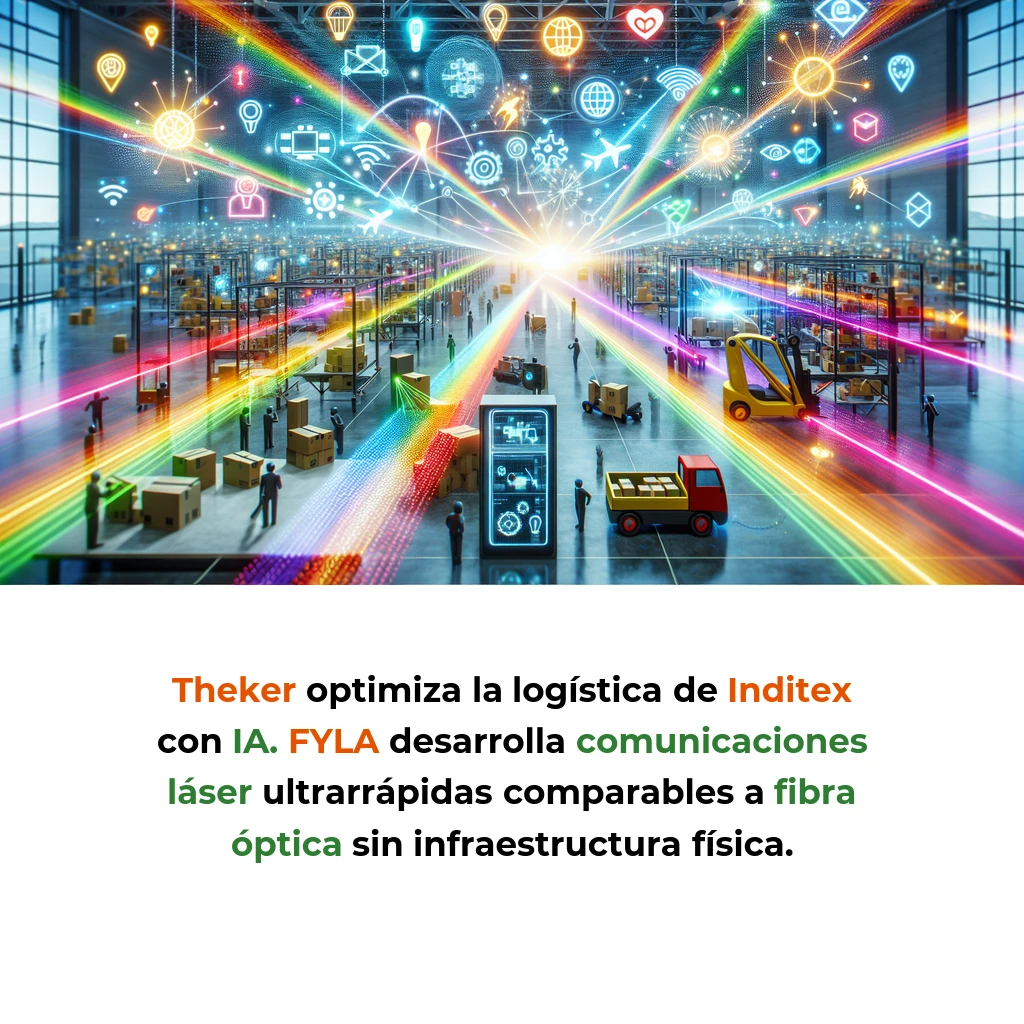 Tech y IA News 31/12/2025: IA Logística + Comunicaciones Láser + IoT Predictivo - - Carousel Image