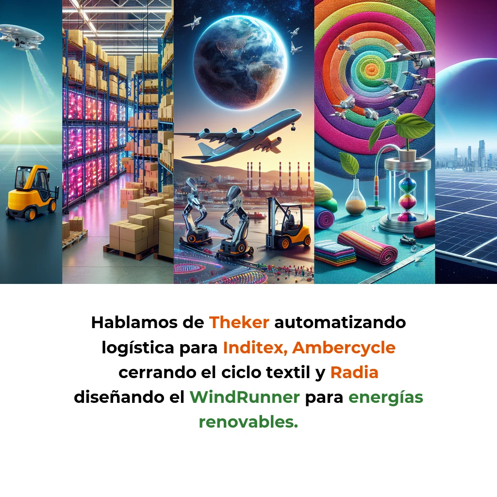 Tech y IA News 01/01/2026: Automatización Logística + Aeroespacial Sostenible + Economía Circular Textil - - - Carousel Image