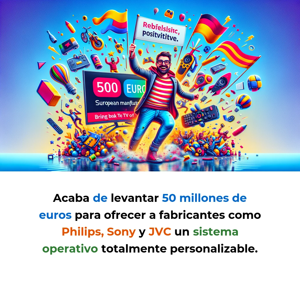 Titan OS: La Startup Barcelonesa que Desafía a Google y Amazon en el Mercado de Smart TV - Con 50 millones de euros recién levantados y 18 millones de usuarios, esta startup española quiere devolver el control de los televisores inteligentes a los fabricantes europeos - Carousel Image