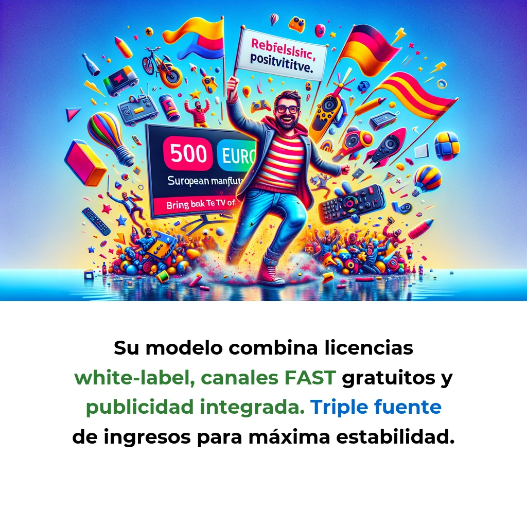 Titan OS: La Startup Barcelonesa que Desafía a Google y Amazon en el Mercado de Smart TV - Con 50 millones de euros recién levantados y 18 millones de usuarios, esta startup española quiere devolver el control de los televisores inteligentes a los fabricantes europeos - Carousel Image