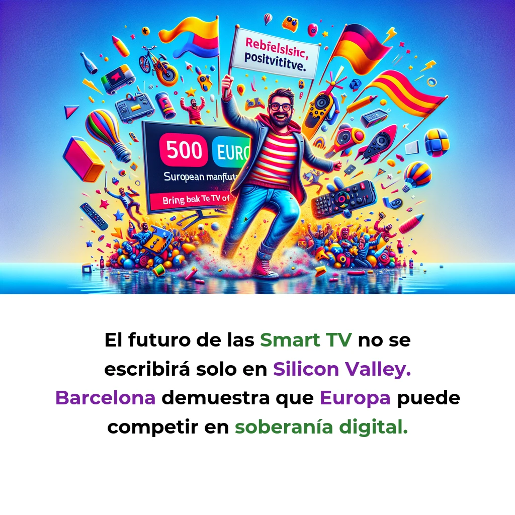 Titan OS: La Startup Barcelonesa que Desafía a Google y Amazon en el Mercado de Smart TV - Con 50 millones de euros recién levantados y 18 millones de usuarios, esta startup española quiere devolver el control de los televisores inteligentes a los fabricantes europeos - Carousel Image