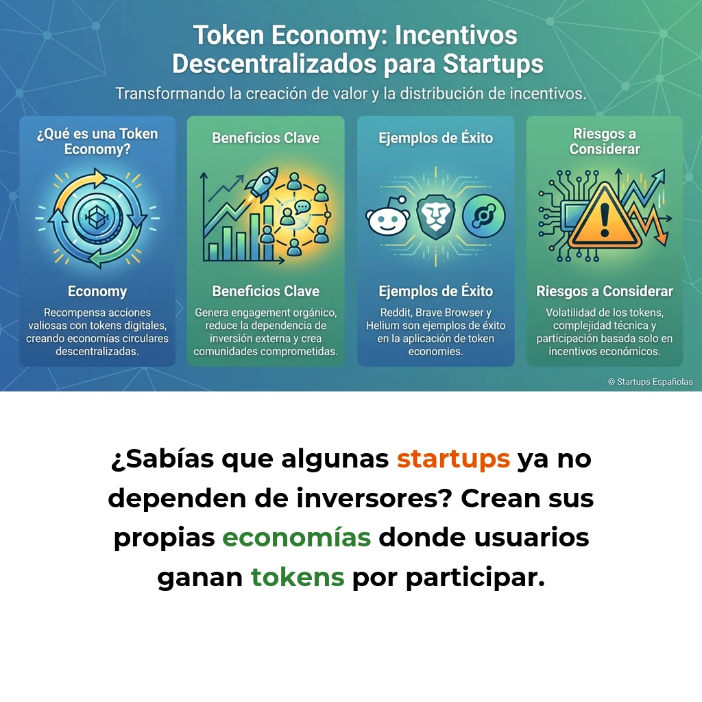 Token Economy: Sistemas de Incentivos Descentralizados para Startups - Cómo diseñar economías de tokens que alineen intereses y generen valor sostenible - Carousel Image