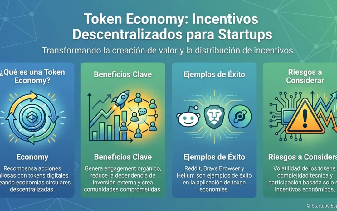Token Economy: Sistemas de Incentivos Descentralizados para Startups - token economy, economía de tokens, incentivos descentralizados, startup blockchain, tokenomics, sistemas de recompensas digitales