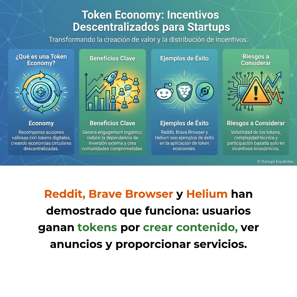 Token Economy: Sistemas de Incentivos Descentralizados para Startups - Cómo diseñar economías de tokens que alineen intereses y generen valor sostenible - Carousel Image