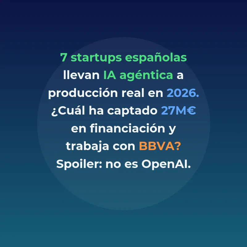 Top 7 startups españolas de IA agéntica en 2026 - Las empresas españolas que han pasado de los pilotos a contratos reales con IA autónoma - Carousel Image