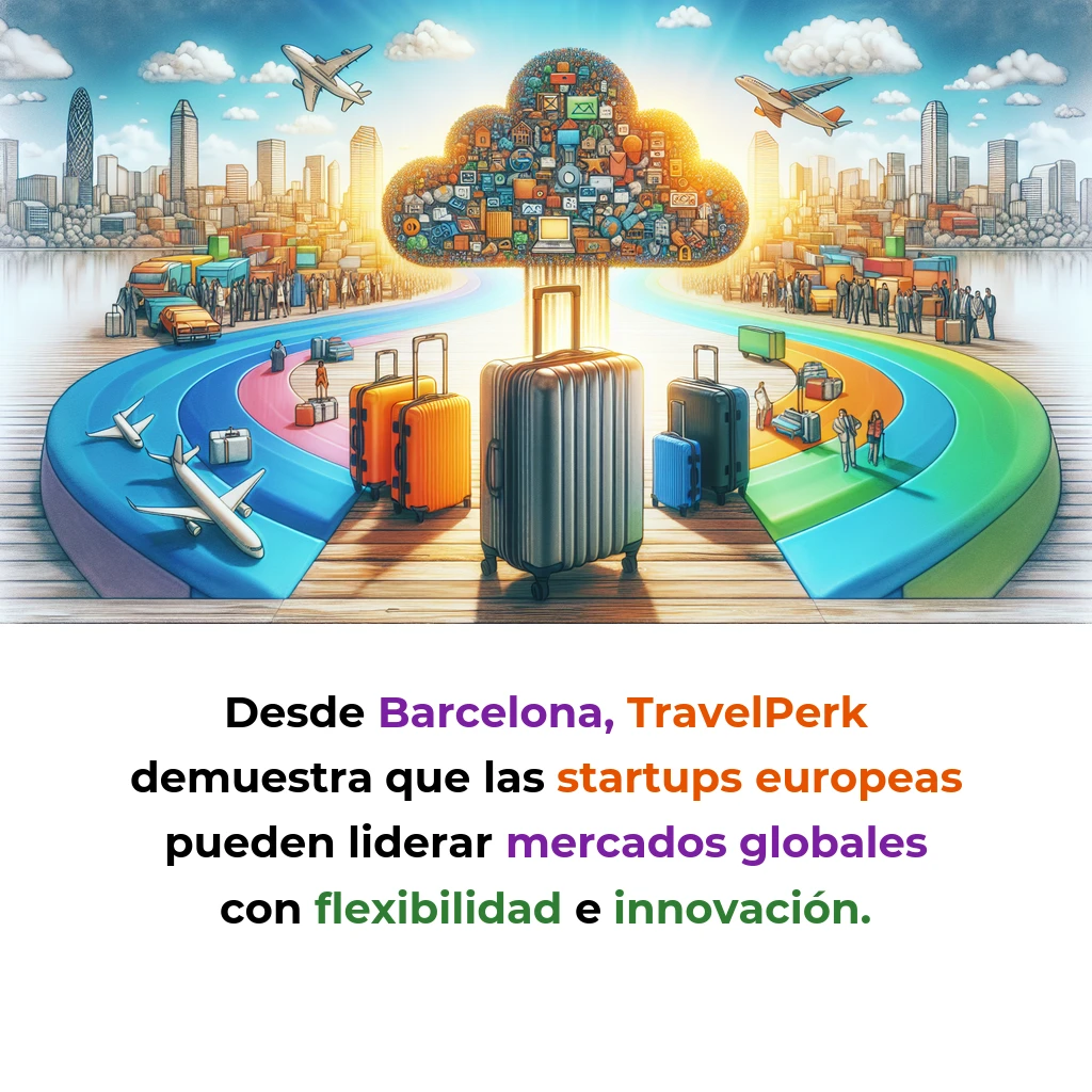 TravelPerk: La Startup Barcelonesa que Revoluciona los Viajes Corporativos con 200M$ y Valoración de 2.700M$ - Cómo tres emprendedores convirtieron el caos de los viajes de empresa en una plataforma SaaS valorada en casi tres mil millones de dólares - Carousel Image