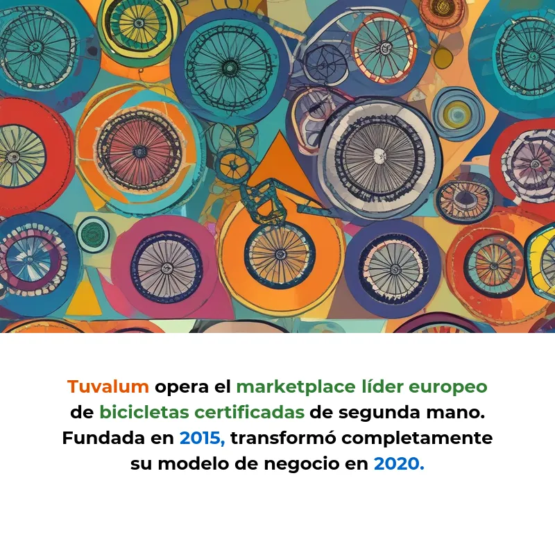 Tuvalum: 20.000+ Clientes en el Marketplace Europeo de Bicicletas Certificadas de Segunda Mano - La startup valenciana vende en 15+ países con red de 3.000 tiendas asociadas - Carousel Image