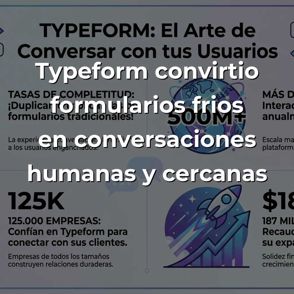 Typeform: La startup barcelonesa que transformó los formularios en conversaciones humanas - De Barcelona al mundo: cómo dos emprendedores convirtieron algo tan mundano como un formulario en una experiencia que 125.000 empresas prefieren pagar - Carousel Image