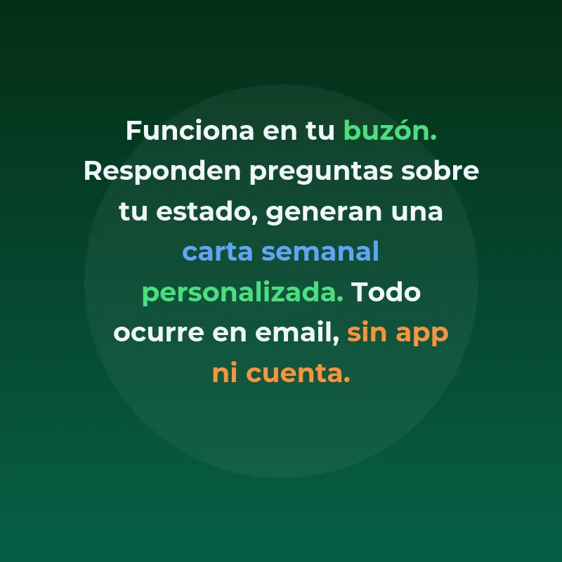 Una carta a la semana, escrita por IA, que tarda a propósito en responder - Cartas de Ánimo: un servicio de IA que deliberadamente retrasa sus respuestas hasta el día siguiente - Carousel Image