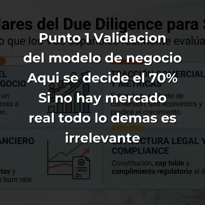 Venture Capital Due Diligence: Los 12 Puntos Que Deciden Si Tu Startup Recibe Financiación – Carousel Image