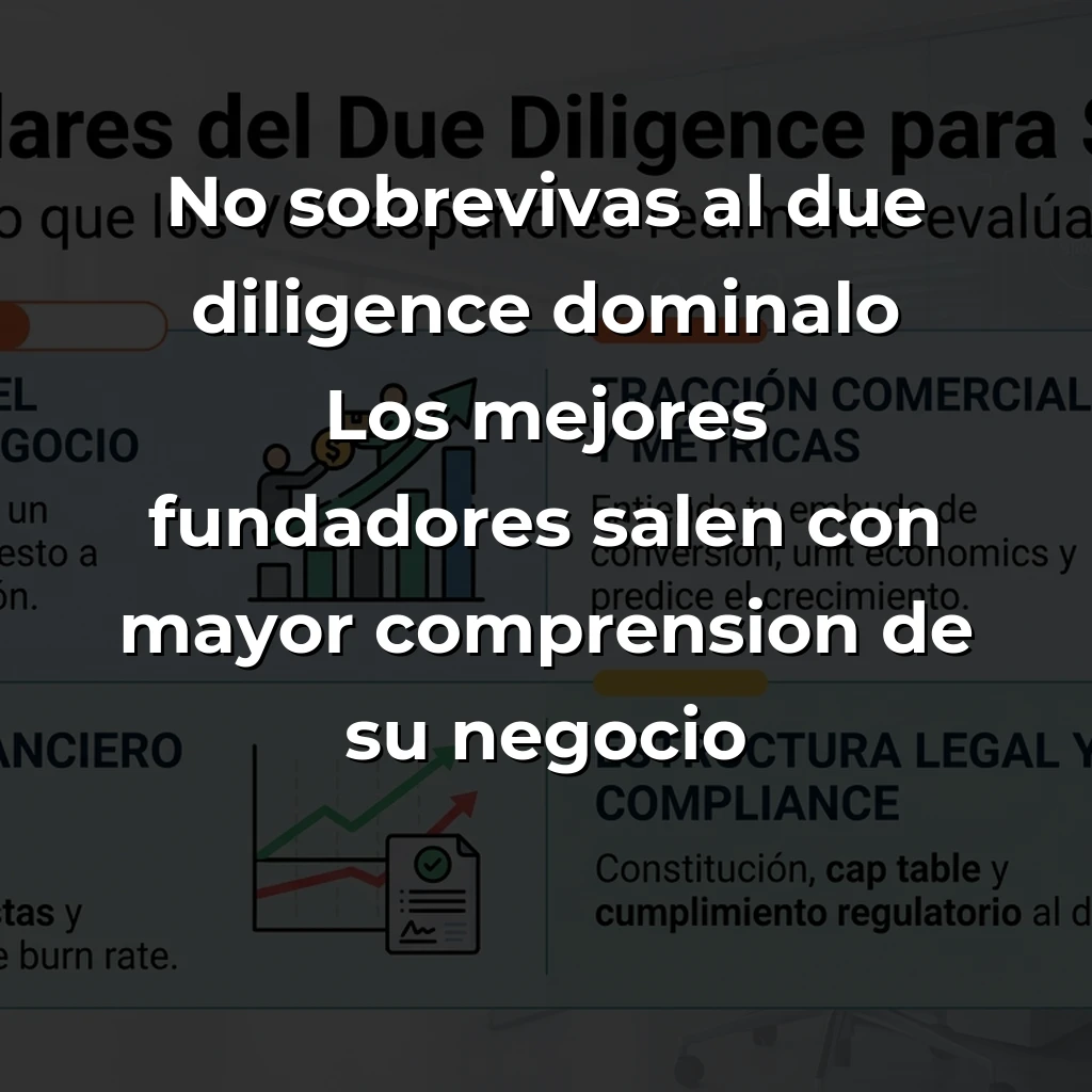 Venture Capital Due Diligence: Los 12 Puntos Que Deciden Si Tu Startup Recibe Financiación – Carousel Image