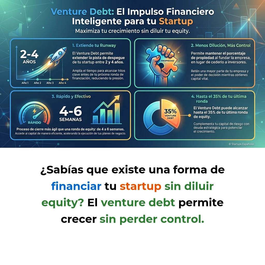 Venture Debt: Financiación mediante Deuda para Startups - Cómo funciona este instrumento de financiación alternativo al equity tradicional - Carousel Image