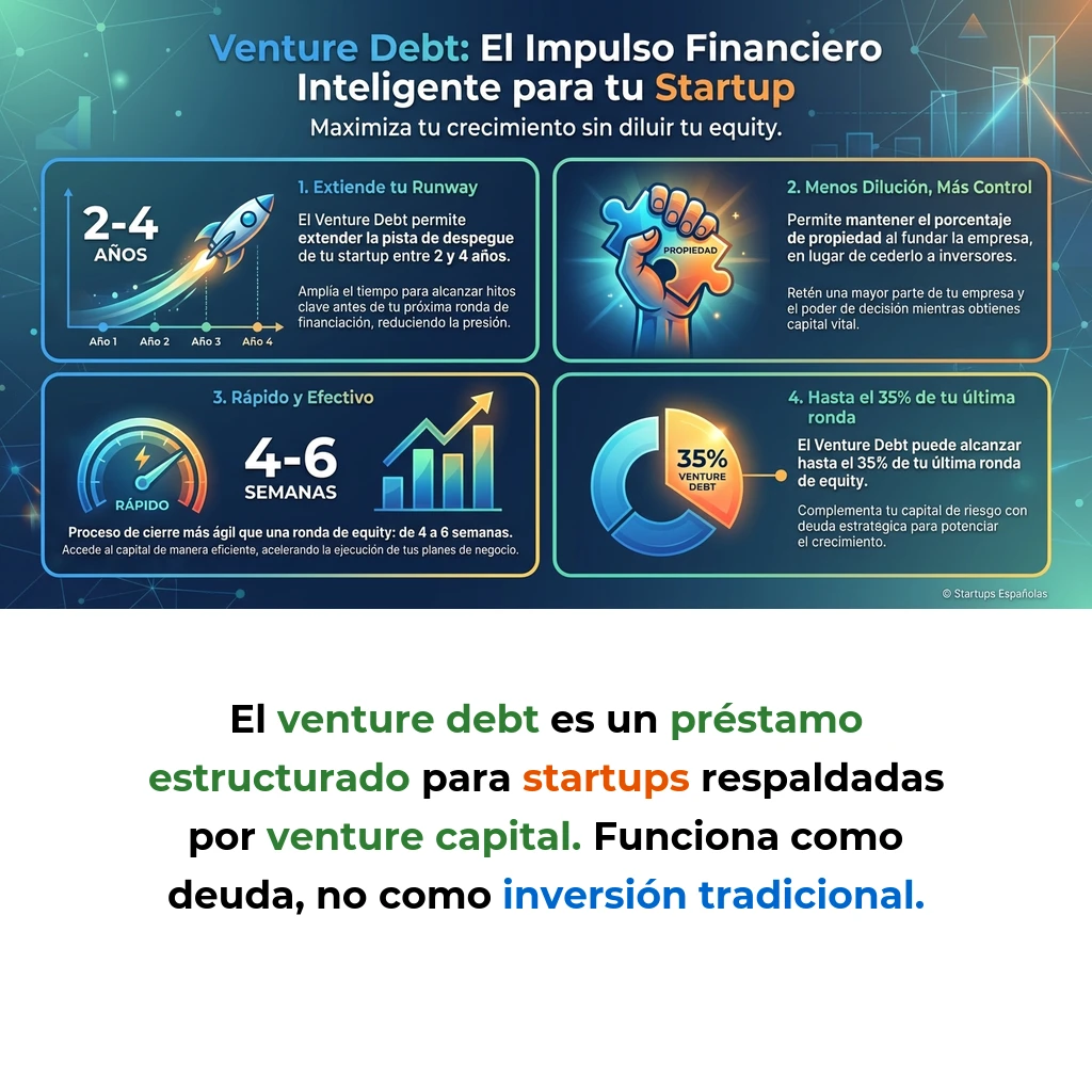 Venture Debt: Financiación mediante Deuda para Startups - Cómo funciona este instrumento de financiación alternativo al equity tradicional - Carousel Image
