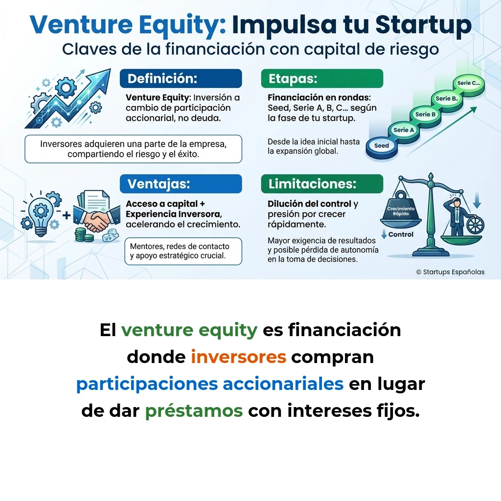 Venture Equity: Cómo Funciona la Distribución de Participaciones en Startups - Guía completa sobre el capital de riesgo y la estructura accionarial en el ecosistema startup - Carousel Image