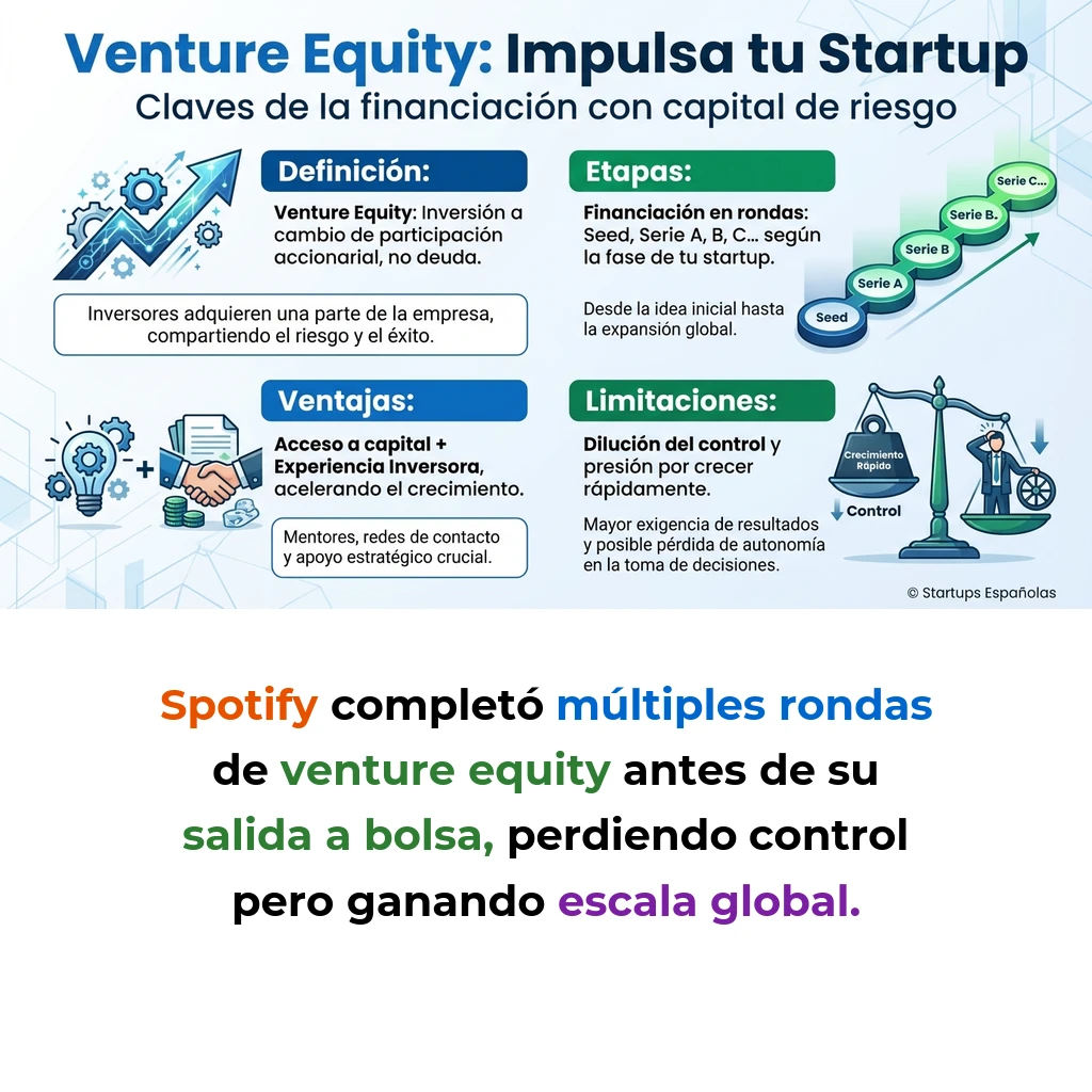 Venture Equity: Cómo Funciona la Distribución de Participaciones en Startups - Guía completa sobre el capital de riesgo y la estructura accionarial en el ecosistema startup - Carousel Image