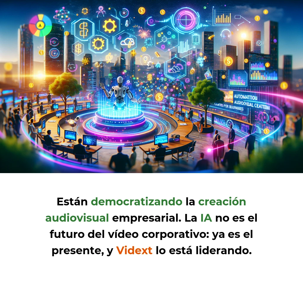 Vidext: La Startup Española que Convierte Textos en Vídeos Profesionales con IA - Cómo una plataforma valenciana está automatizando la creación de contenido audiovisual para empresas con 6M€ de financiación - Carousel Image