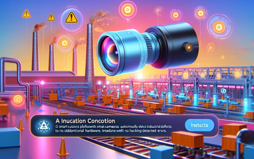 Idea SaaS: Cámaras inteligentes que detectan defectos industriales automáticamente - visión artificial industrial, control calidad automatizado, detección defectos IA, automatización manufactura, SaaS industrial