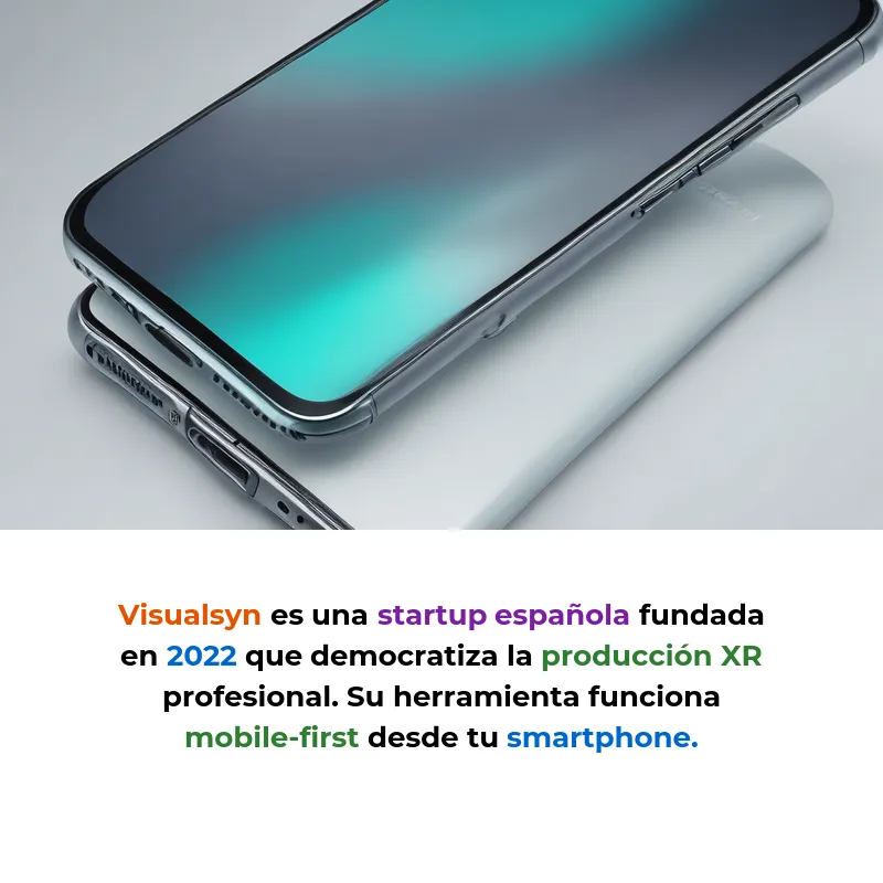 Visualsyn: Crea videos 3D para realidad virtual desde tu móvil - La startup española que democratiza la producción XR profesional sin equipos caros - Carousel Image