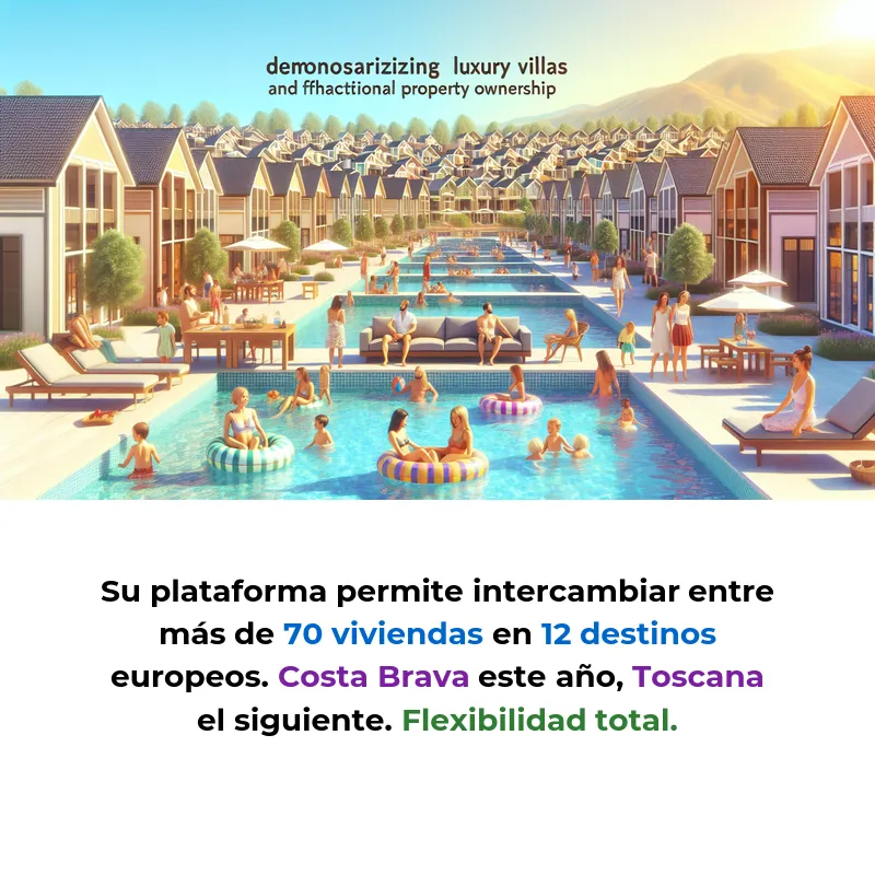 VIVLA: La startup que democratiza las villas de lujo con 64M€ y copropiedad inteligente - Cómo esta proptech española está redefiniendo la segunda residencia con un modelo de copropiedad fraccionada que ya suma 400 familias y 100M€ en activos - Carousel Image