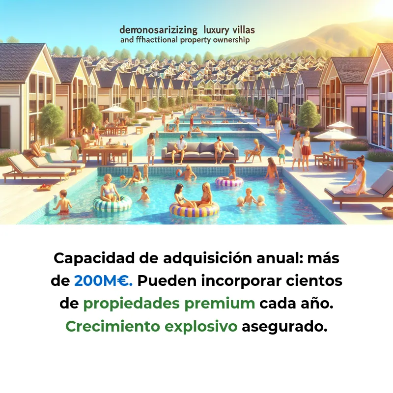 VIVLA: La startup que democratiza las villas de lujo con 64M€ y copropiedad inteligente - Cómo esta proptech española está redefiniendo la segunda residencia con un modelo de copropiedad fraccionada que ya suma 400 familias y 100M€ en activos - Carousel Image