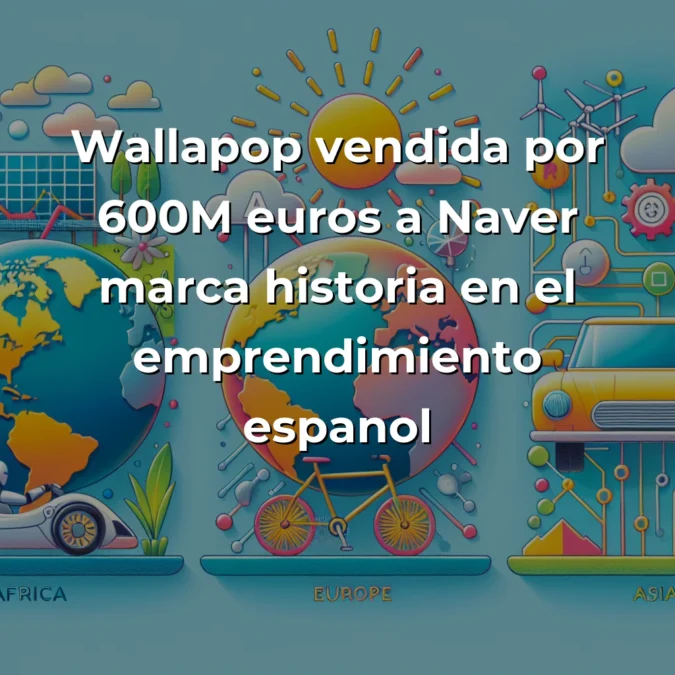 Startup News 08-08-2025: Wallapop adquirida por 600M€, España invierte 125M€ en VC, y China bate récords en IA con 500M$ - Grandes movimientos en España con la salida de Wallapop e inversión gubernamental, mientras Asia lidera con inversiones récord en startups de IA y Europa consolida su posición en movilidad sostenible - Carousel Image