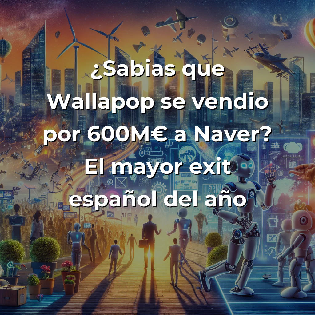 Startup News 2025-08-09: Wallapop vendida a Naver por 600M€, OpenAI levanta 8.300M$ y robótica china avanza - España brilla con grandes exits mientras Europa lidera cleantech y Asia revoluciona la robótica humanoide - Carousel Image