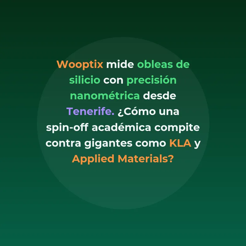 Wooptix: óptica computacional para semiconductores desde - La spin-off de la Universidad de La Laguna que mide obleas de silicio con precisión nanométrica - Carousel Image