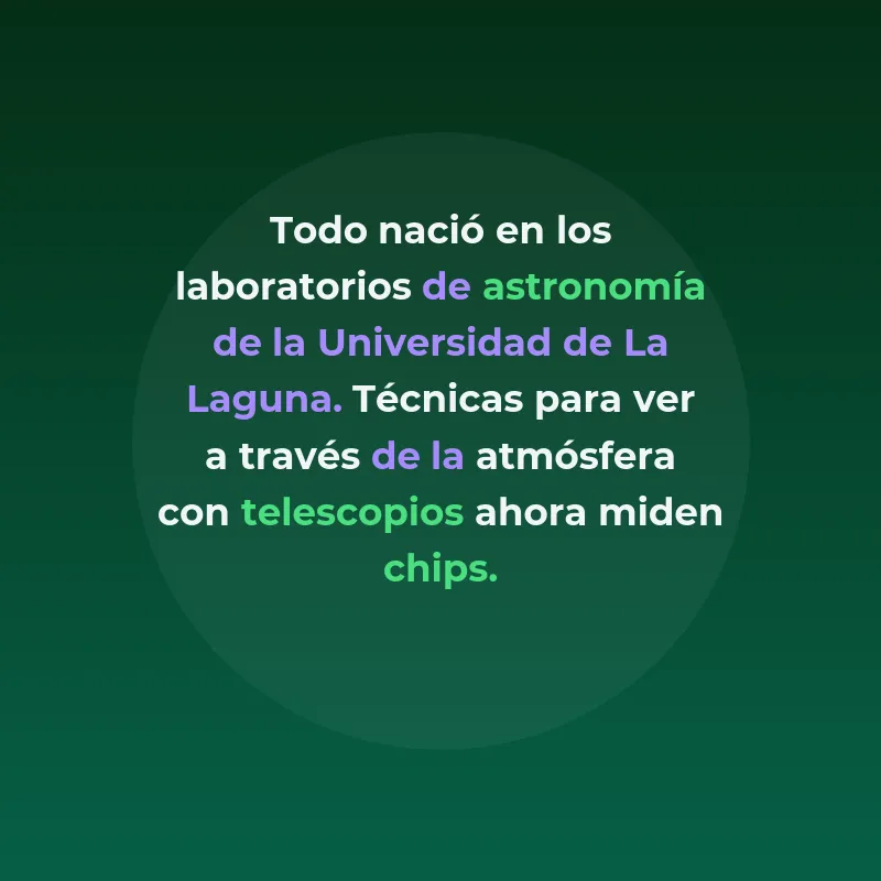 Wooptix: óptica computacional para semiconductores desde - La spin-off de la Universidad de La Laguna que mide obleas de silicio con precisión nanométrica - Carousel Image