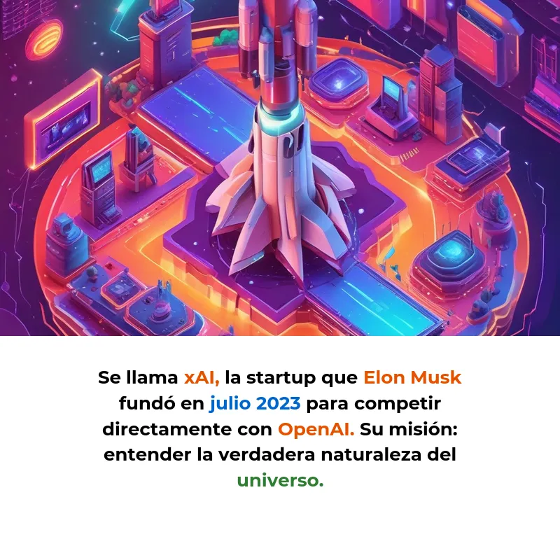 xAI: La startup de Elon Musk que quiere entender el universo con inteligencia artificial - Con 6.000 millones de inversión y acceso directo a X, xAI desafía a OpenAI con Grok, un chatbot sin filtros - Carousel Image