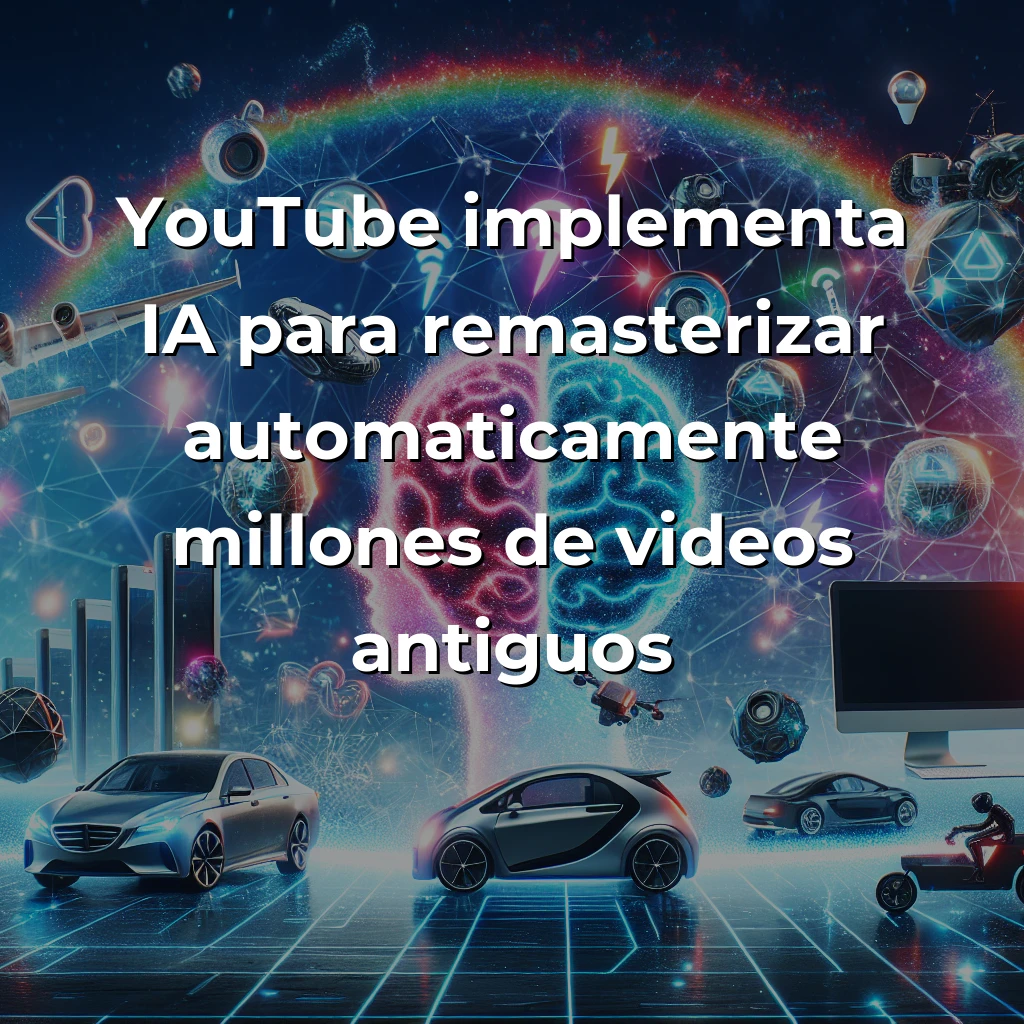 Tech y IA News 13/11: YouTube, DeepSeek-V3, Microsoft, Tesla, DJI - - - Carousel Image