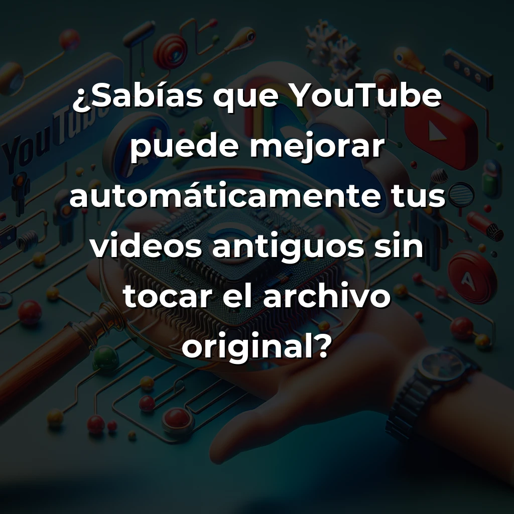 Tech y IA News 28/11: YouTube AI Upscaling, Google SynthID Detection, Aragón Cloud Infrastructure - - Carousel Image