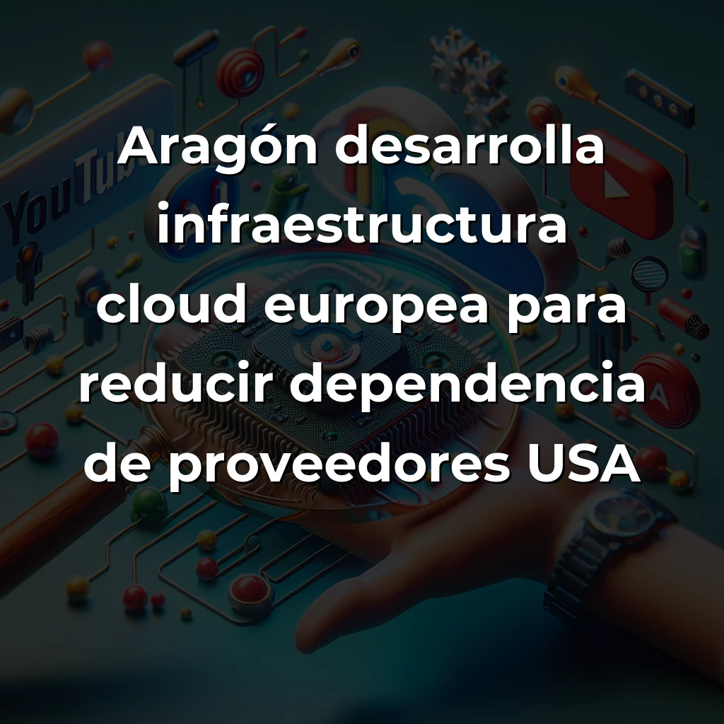 Tech y IA News 28/11: YouTube AI Upscaling, Google SynthID Detection, Aragón Cloud Infrastructure - - Carousel Image